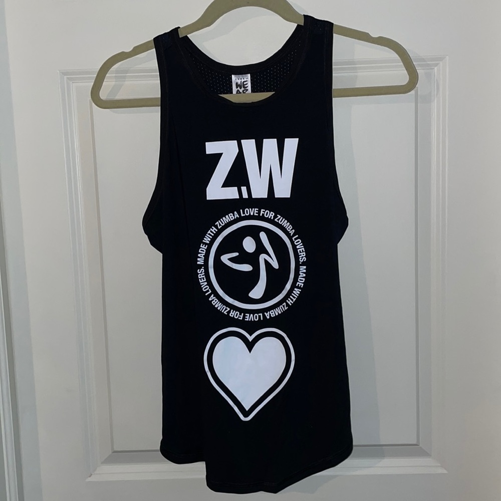Black Zumba Tank Top - Brand New!